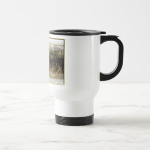 Mug De Voyage Nouvelle année - élégance d'or - rottweiler