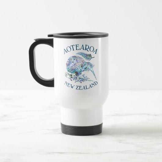 MUG DE VOYAGE NOUVELLE-ZÉLANDE KIWI PAUA (Gauche)