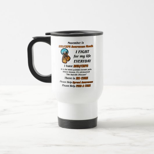 Mug De Voyage Novembre...Je lutte (Gauche)