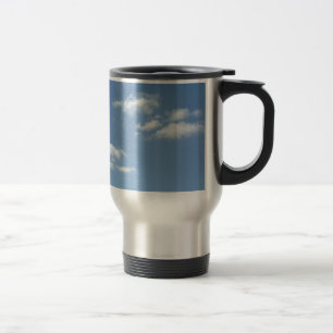 Mug De Voyage Nuages ageux Ciel bleu poudreux