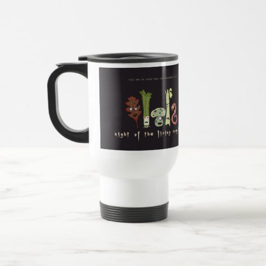 Mug De Voyage nuit du compost vivant ! comporter le galopin (Gauche)