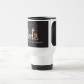 Mug De Voyage nuit du compost vivant ! comporter le galopin (Centre)