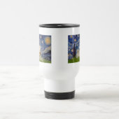 Mug De Voyage Nuit étoilée - Terrier battu 1 (Centre)