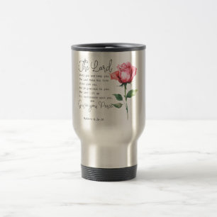 Mug De Voyage Numéros 6:24-26 Le Seigneur vous bénisse Fleur Ros
