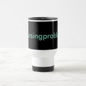 Mug De Voyage #nursingissues noir & aqua (Centre)