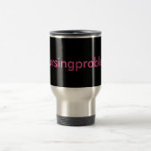 Mug De Voyage #nursingissues noir & rose (Centre)
