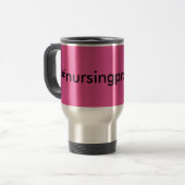 Mug De Voyage #nursingProblèmes (Devant gauche)