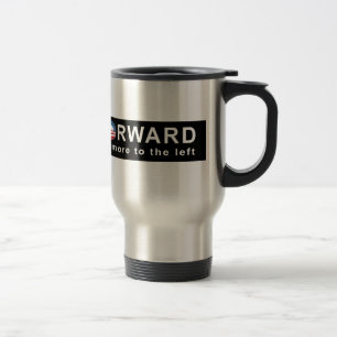 Mug De Voyage Obama : En avant, mais plus vers l'autocollant du 