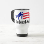 Mug De Voyage Obéissance patriotique (Devant gauche)