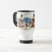 Mug De Voyage Obsédés par la conquête de l'impossible (Devant gauche)