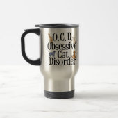 Mug De Voyage Obsession drôle de chat (Gauche)