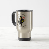 Mug De Voyage Obtenez votre boisson sur le style de QC (Devant gauche)
