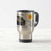 Mug De Voyage occasion historique de soldat de Buffalo (Devant droit)