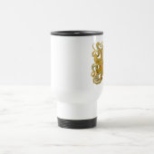 Mug De Voyage Octopus illustration antique monstre marin (Centre)