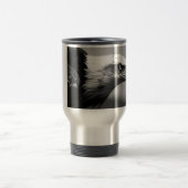 Mug De Voyage Oeil d'aigle noir et blanc (Centre)