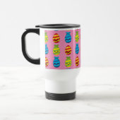 Mug De Voyage Oeufs de Pâques de Kawaii avec des rubans (Gauche)