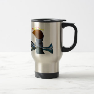 Mug De Voyage Oeufs Tête Délicat Designs