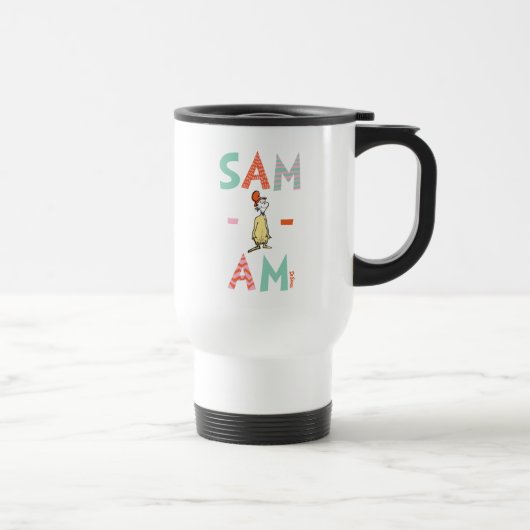 Mug De Voyage Œufs verts et jambon | Sam-I-Am (Droite)