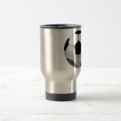 Mug De Voyage Oeuvre de soccer unique (Centre)