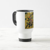 Mug De Voyage OEuvre d'expressionniste abstraite moderne de Kand (Devant gauche)