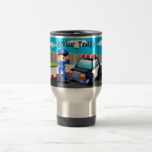 Mug De Voyage Officier de police