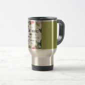 Mug De Voyage Offre de Merci-cadeau d'appréciation du thérapeute (Devant droit)