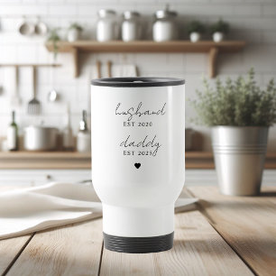 Mug De Voyage Offre personnalisée pour mari et papa de l'année E