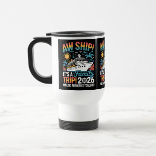 Mug De Voyage Oh mon dieu, c'est un voyage en famille 2026 Crois