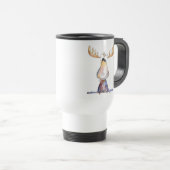 Mug De Voyage Oie blanche mignonne (Devant droit)