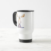 Mug De Voyage Oie blanche mignonne (Devant gauche)