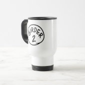 Mug De Voyage Oiseau 2 (Devant gauche)