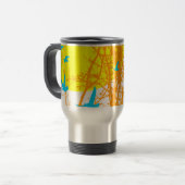 Mug De Voyage oiseau à silhouette (Devant gauche)