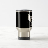 Mug De Voyage ** Oiseau blanc ** (Centre)