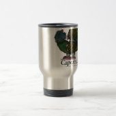 Mug De Voyage Oiseau de Capercaillie, fernandes élégants (Centre)