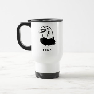 Mug De Voyage Oiseau de Prey Bald Eagle
