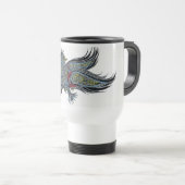 Mug De Voyage Oiseau de sagesse (Devant droit)