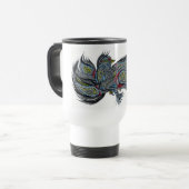 Mug De Voyage Oiseau de sagesse (Devant gauche)