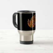 Mug De Voyage Oiseau d'Egyption de proie (Devant gauche)