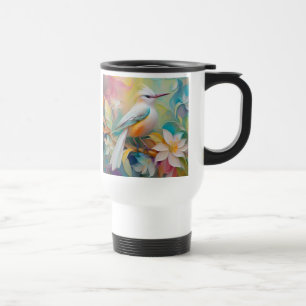 Mug De Voyage Oiseau d'Imaginaire tourbé d'or