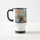Mug De Voyage Oiseau Fantastique à Dos Doré Touffu (Gauche)
