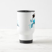 Mug De Voyage Oiseaux bleus masqués (Centre)
