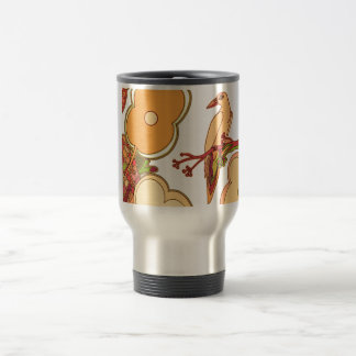 Mug De Voyage Oiseaux Fantaisistes