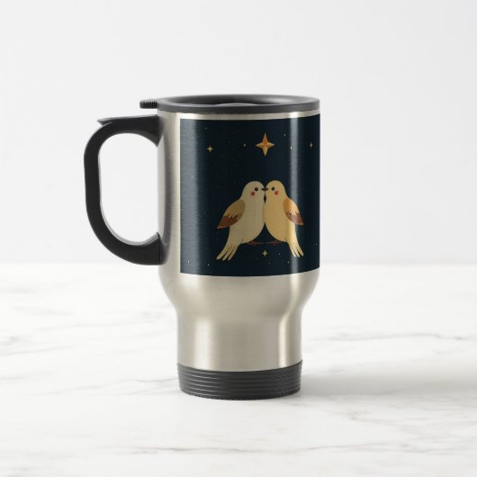 MUG DE VOYAGE OISEAUX HUGEANTS (Gauche)
