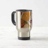 Mug De Voyage Oiseaux lunaires (Devant gauche)