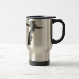 Mug De Voyage Oiseaux marins Abstraits