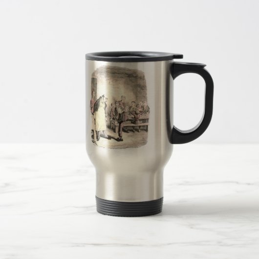 Mug De Voyage Oliver Twist demande plus (Droit)