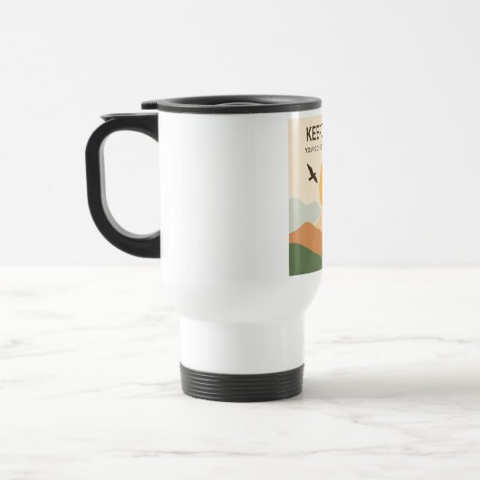 Mug De Voyage Ombre de force (Gauche)