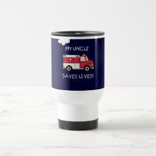 Mug De Voyage Oncle Saves Lives Tshirts et cadeaux d'EMT