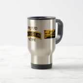 Mug De Voyage Onglet de l'école des Rangers de l'Armée - Fier fe (Devant droit)