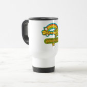 Mug De Voyage Ophtalmologue de superstar (Devant gauche)